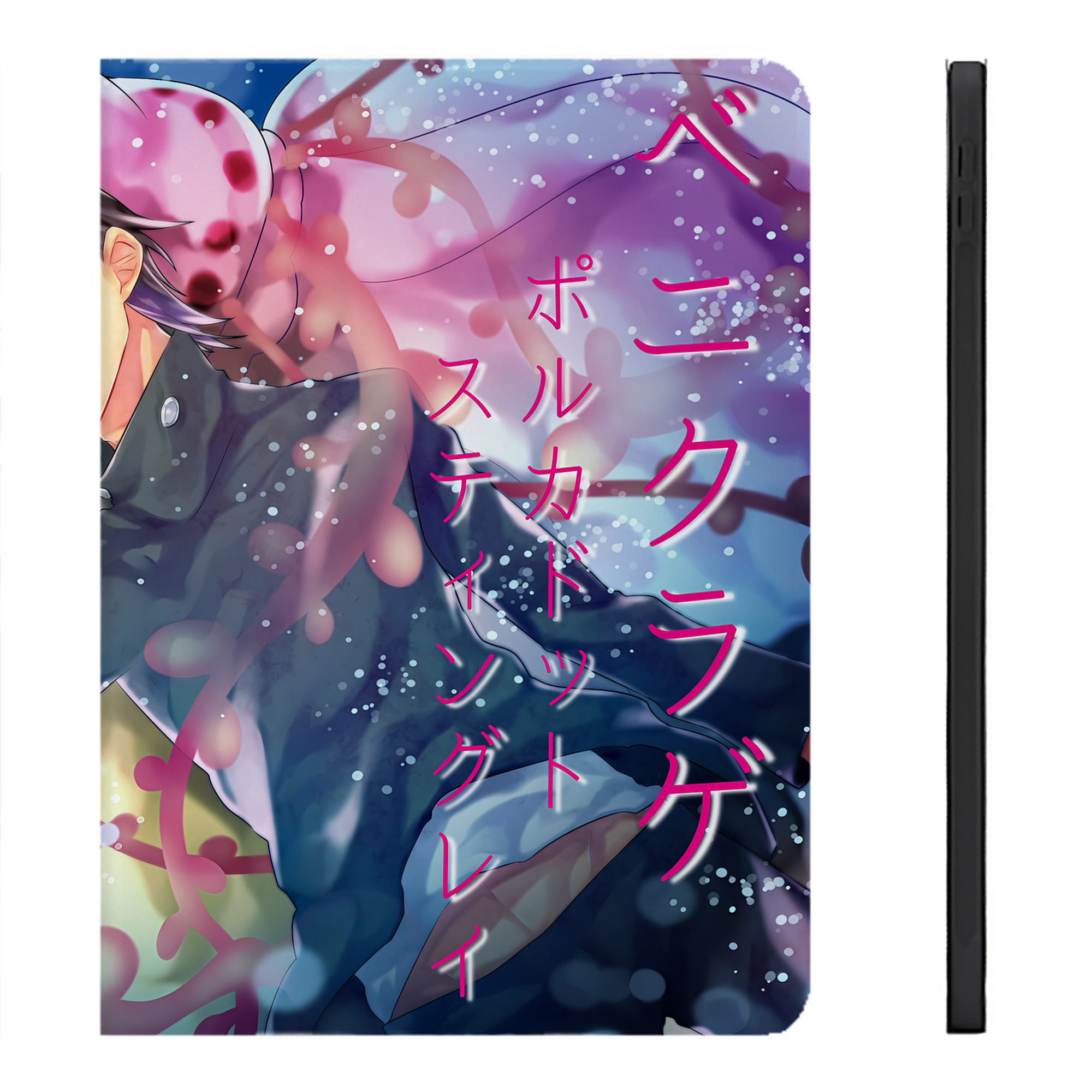 （画像用） 呪術廻戦 Jujutsu Kaisen IPadケース ペンホルダー付き ブックスタイルデザイン